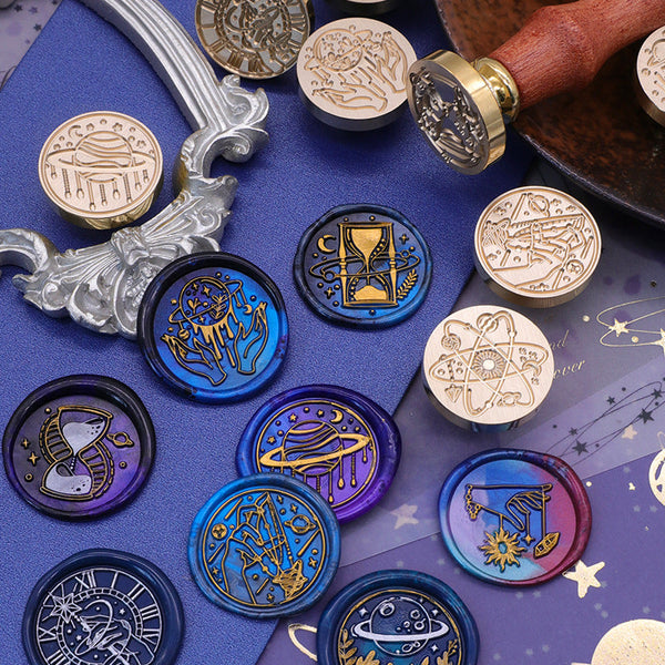 Starry Sky Series Wax Seal Stamp