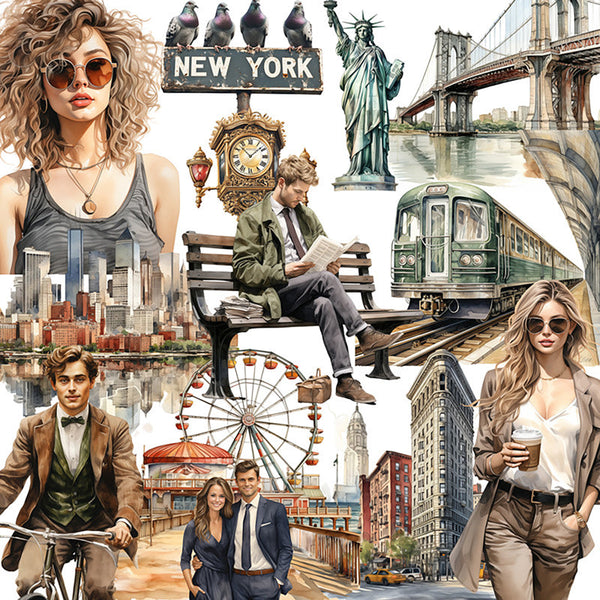 New York trendsetters sticker