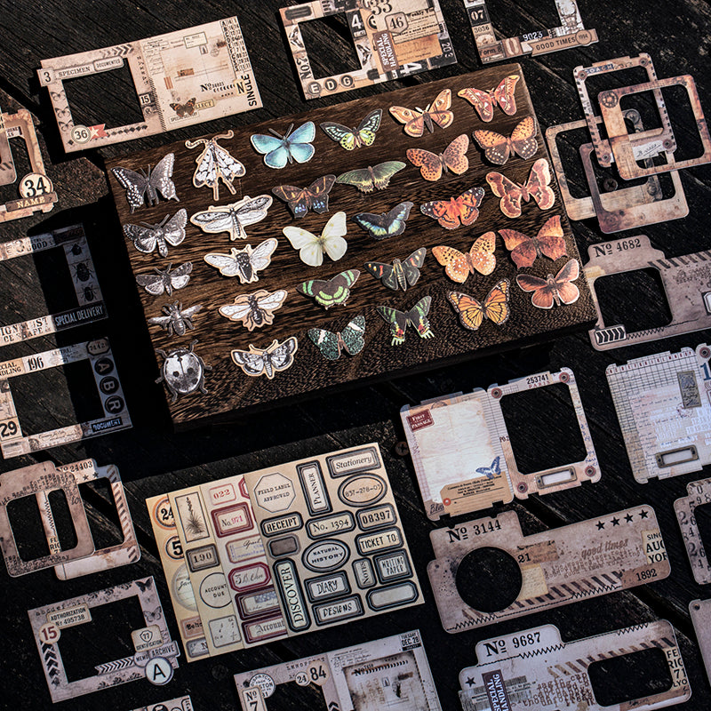 Time Specimen Box Series material paper set – Journaldream