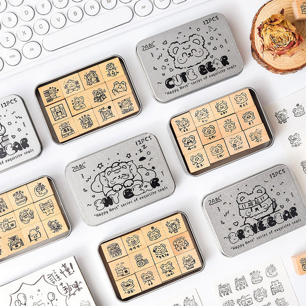 Happy Little Nest Series stamp set