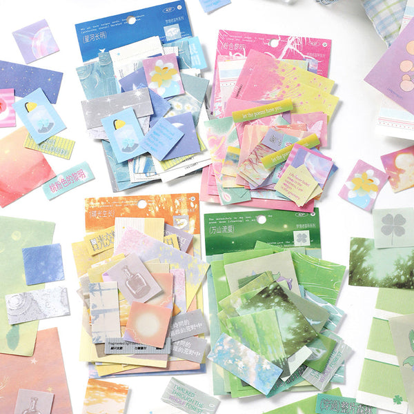 40PCS Dream Shelter Series material paper set