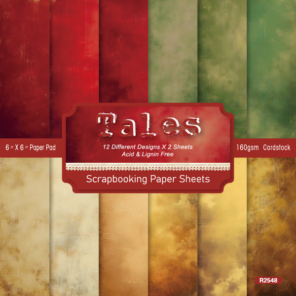 24PCS Tales background paper