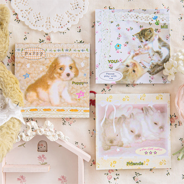 50PCS Cute object Notebook series note paper
