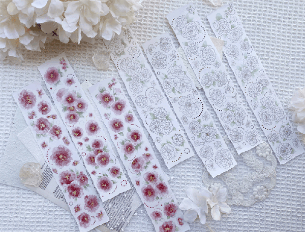 5cm*200cm Wild flower washi tape