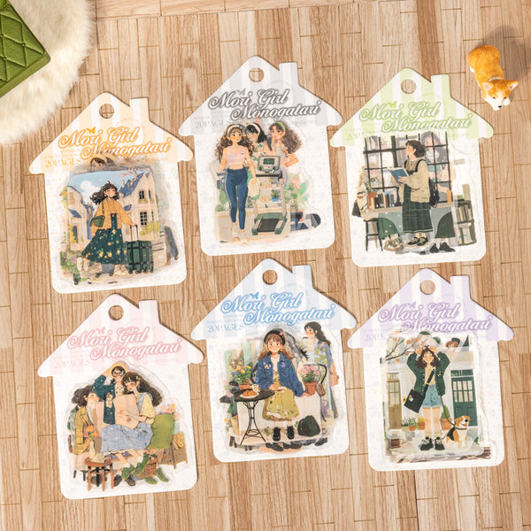 20PCS Forest girl story series sticker