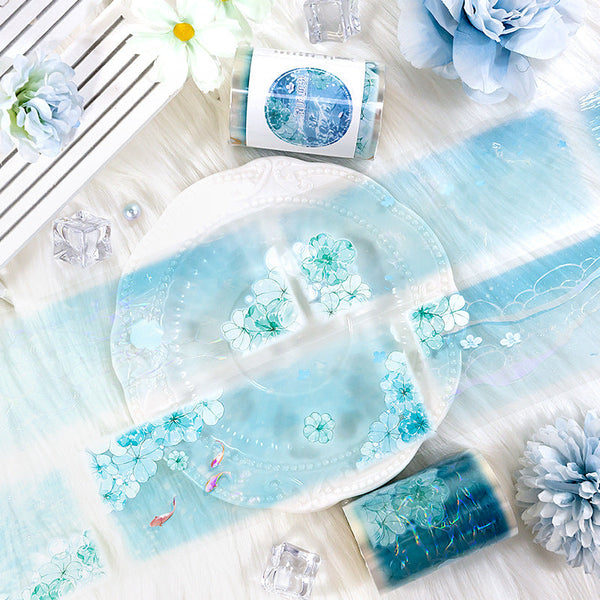 Blue sea blue sky Rainbow Light PET Tape
