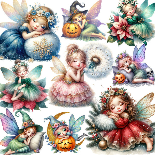 20PCS Pumpkin spirit sticker