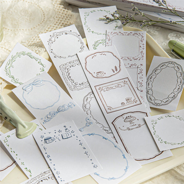 30PCS Line Collection Series note paper