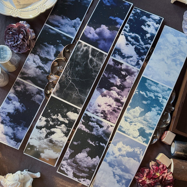 9cm*200cm Night is approaching Washi/PET Tape