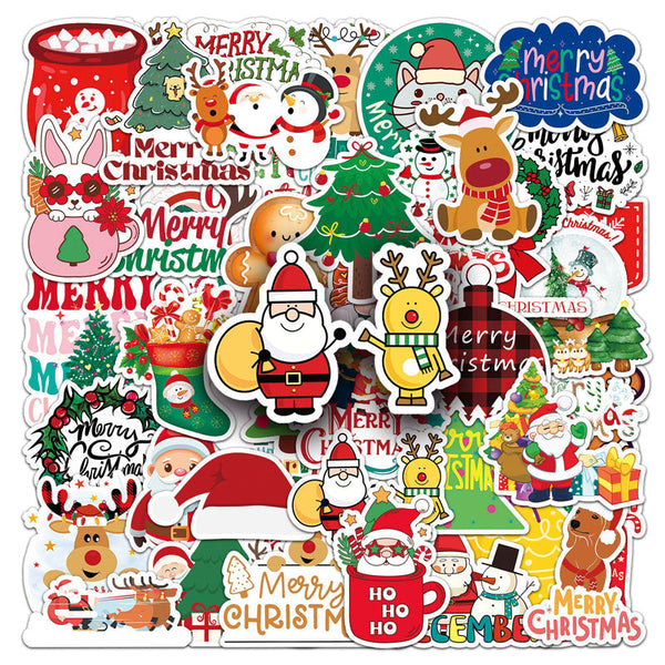 50PCS Christmas Sticker