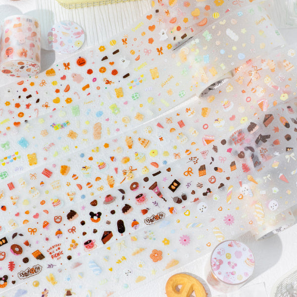 Cute Collector Series Die Cutting Flash PET Tape