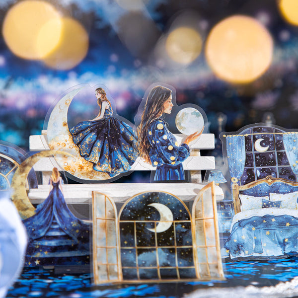 20PCS Starry sky garden series sticker