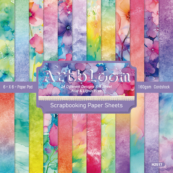 24PCS Artbloom material paper