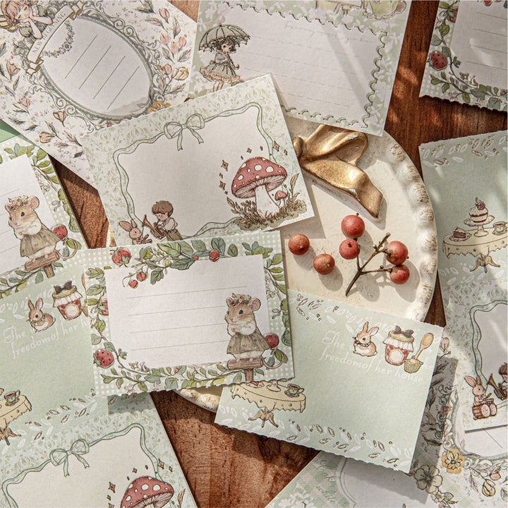 Tea Party Series Note Paper – Journaldream
