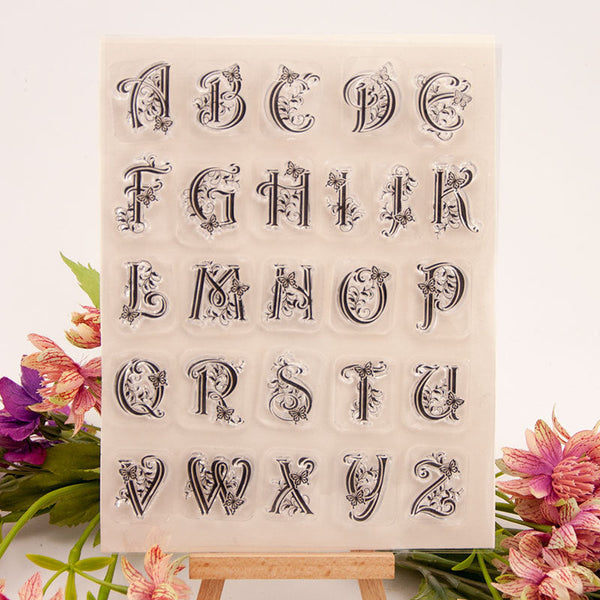 Clear silicone stamp