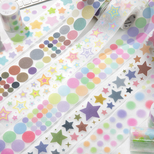 Star Point Daily Cloud Series Die Cutting Flash PET Tape