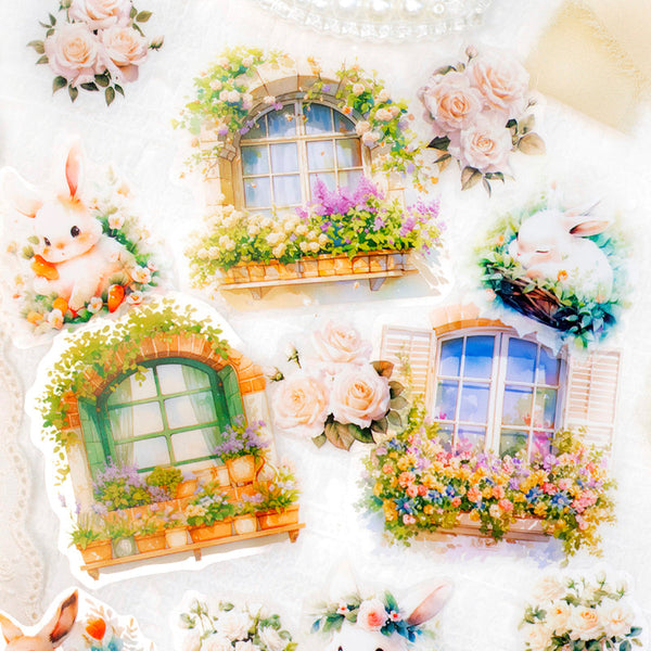 30PCS Passing Windowsill series sticker