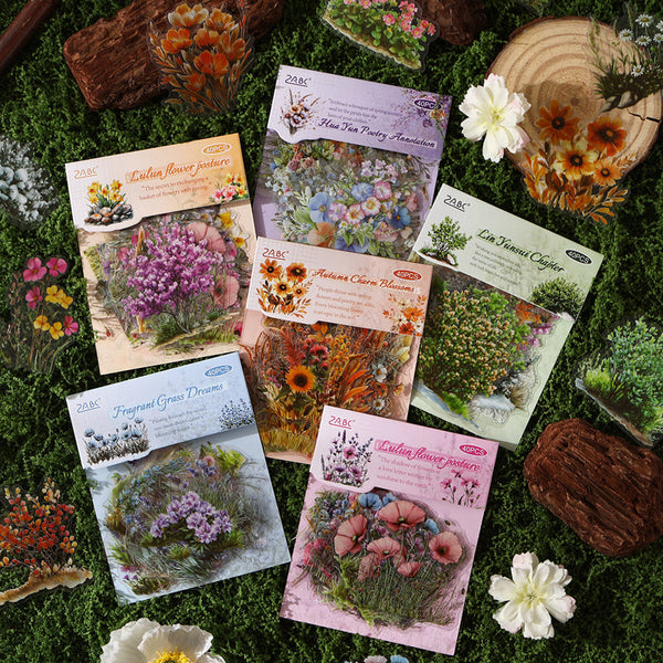 40PCS The charms of the years series sticker
