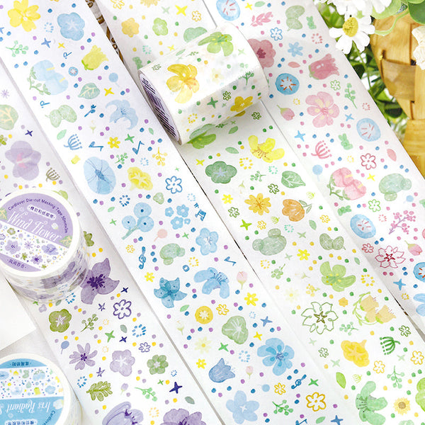 Branch Flower Art Series Washi Tape