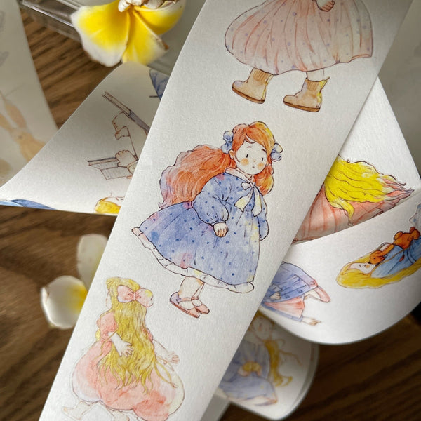 5cm*200cm Child interest Die Cutting Washi/PET/Fog PET Tape