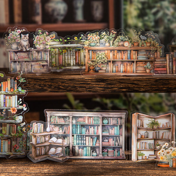 15PCS Reading Gallery Series sticker
