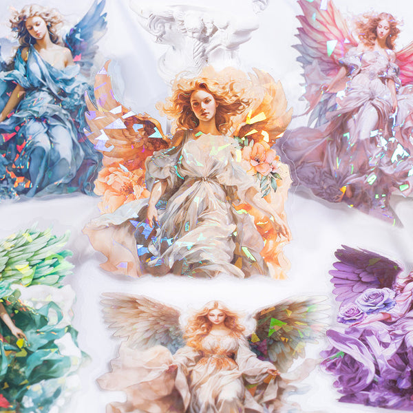 5PCS Angel Carol Series sticker