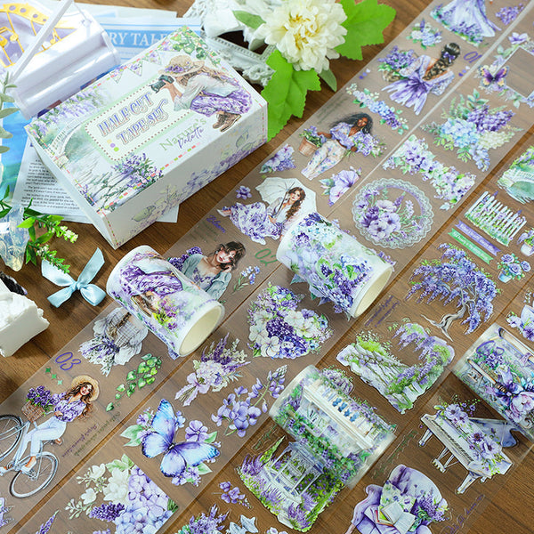 The purple charm Die Cutting PET/Fog PET Tape Set
