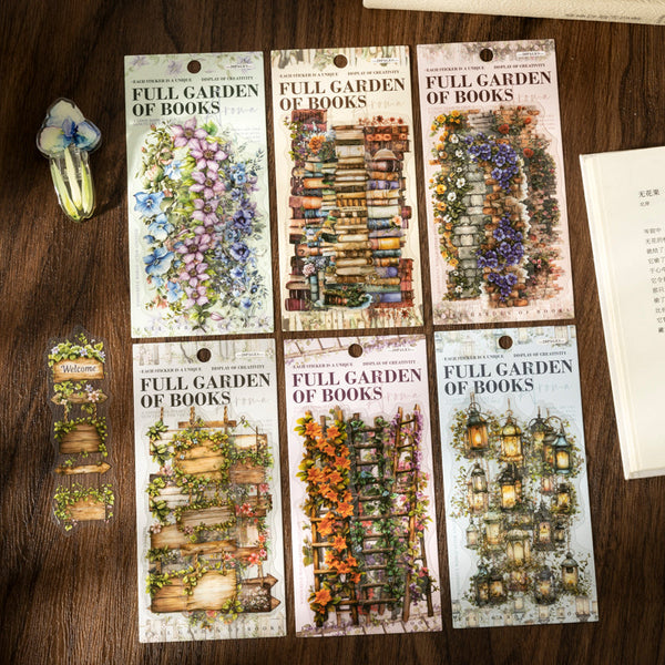 20PCS Full Garden of Books series sticker