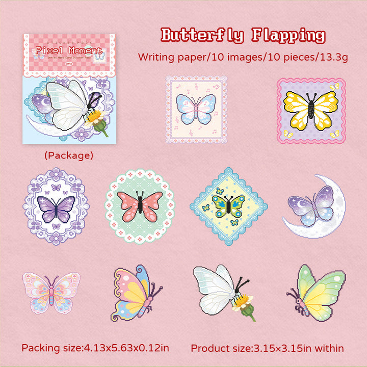 Pixel Diary Series Sticker – Journaldream
