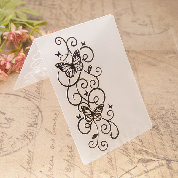 DIY embossing template