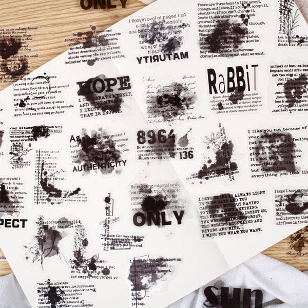 20PCS Ink Dyeing Series sticker