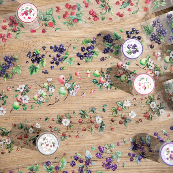 Wild berry Series Die Cutting PET Tape