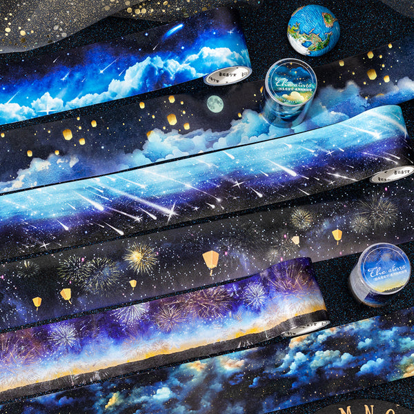 Look up at the Starry Night series Washi Tape