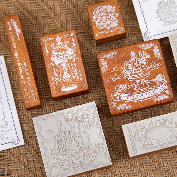 Temple of shadows series stamp set