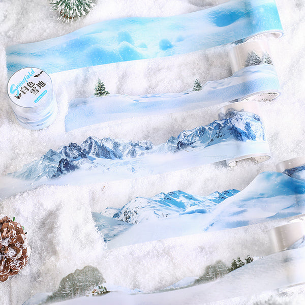 Snow forest series PET Tape