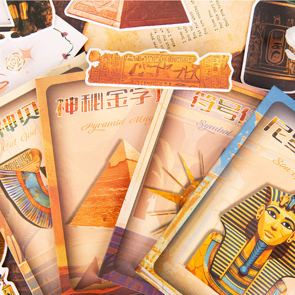 30PCS Meet Ancient Egypt series sticker