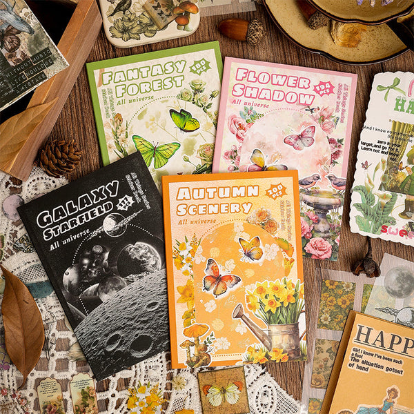 20PCS Phantom Forest Series sticker book