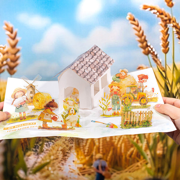 20PCS Happy Little farm series sticker