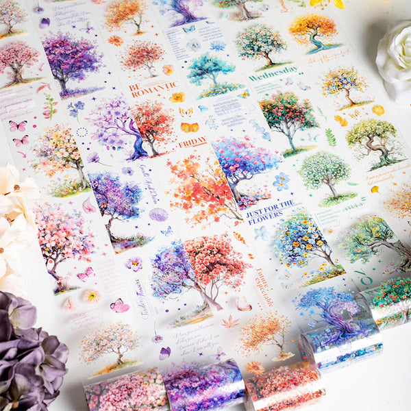 Forest of blossoms series PET Tape