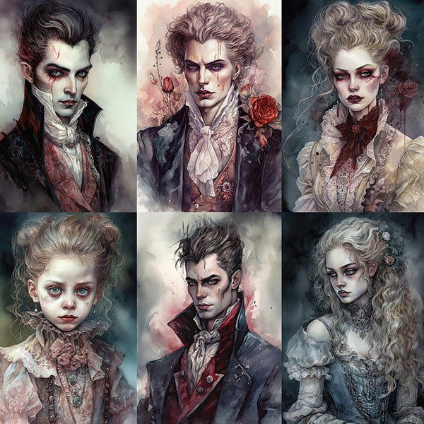 16PCS Earl Vampire sticker