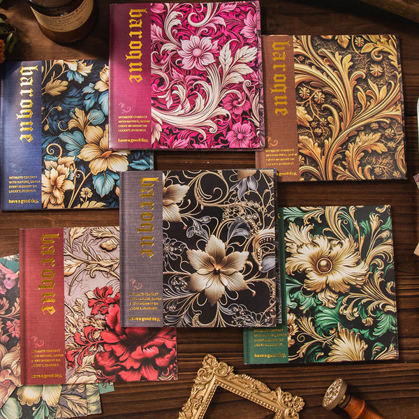 30PCS Passionate Baroque series material paper