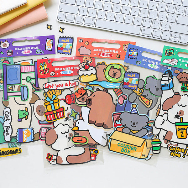 2PCS Guagua Zoo series sticker