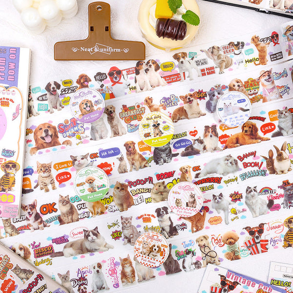 The Pet Home series washi tape