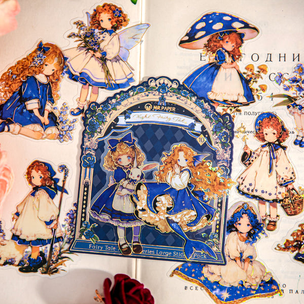 10PCS Fairy Tale Theater Series sticker