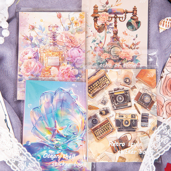 20PCS The Time Traveler series sticker book