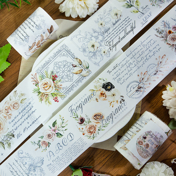 Thread flower Washi Tape
