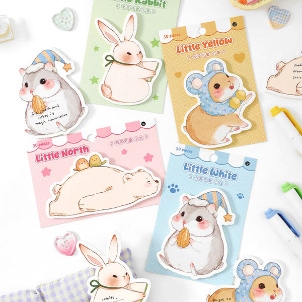 30PCS Write Cute Series note paper