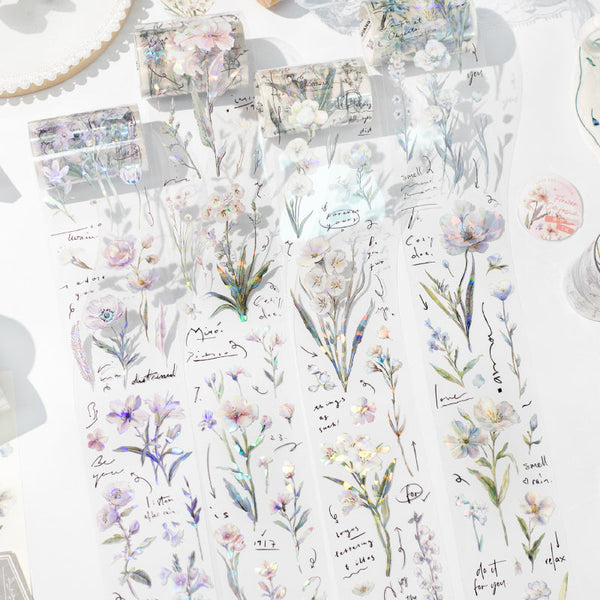 Flower confession series Shell Light PET Tape