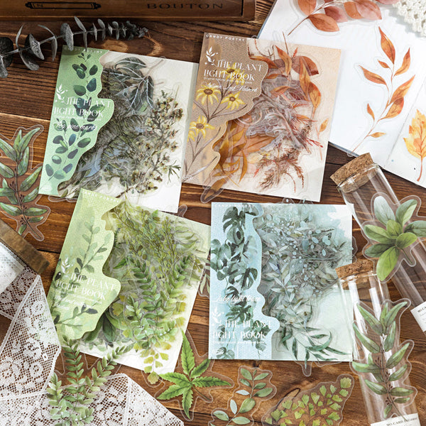 30PCS Plant Light Book series sticker