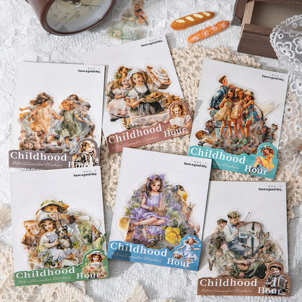 20PCS Childhood Times Series sticker